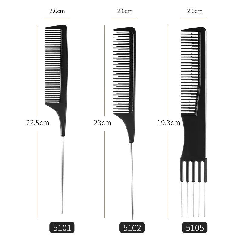 1/3pcs Hair Comb Brush Hair Smoothing Comb Professional Brush Portable Fluffy Hairdressing Comb Anti Static Styling Tools Quick Pick Grocers